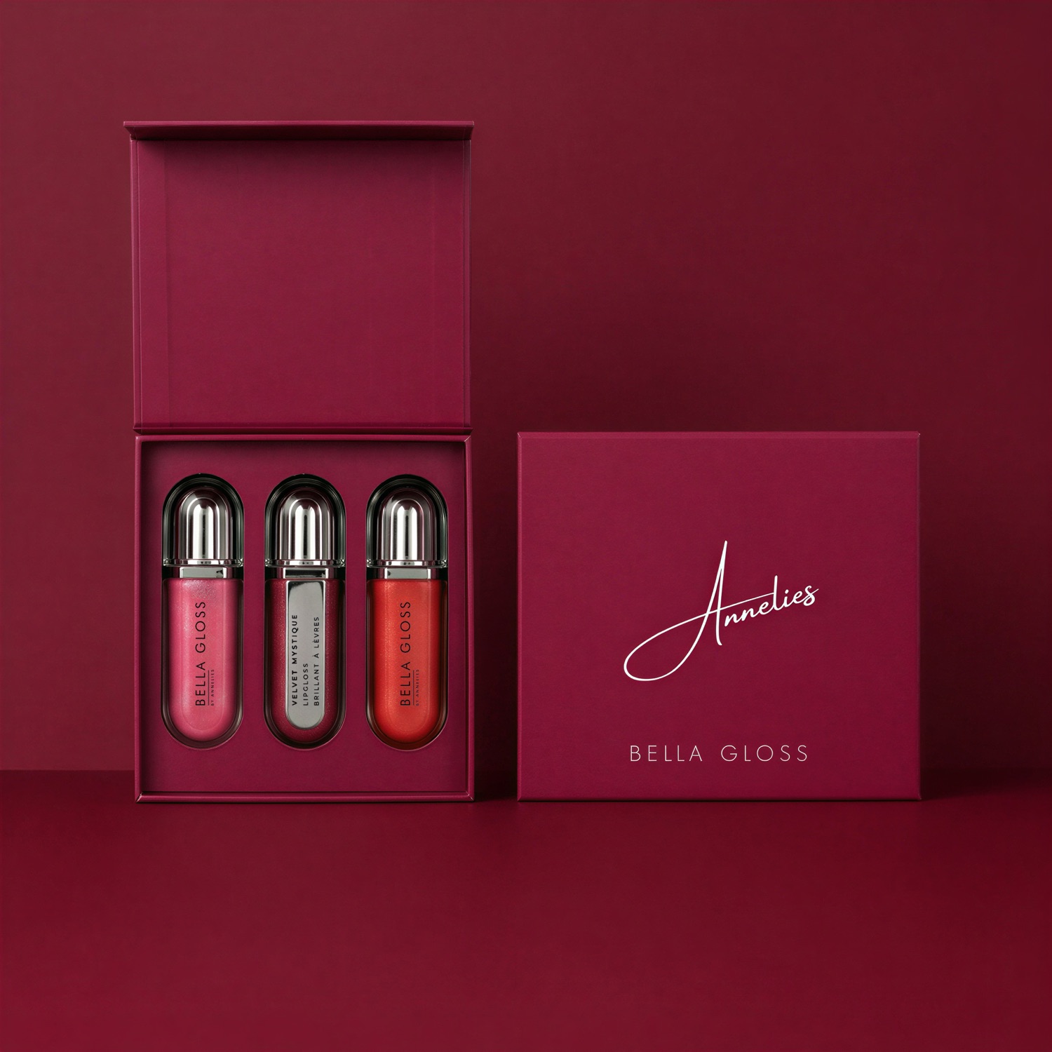 Bella Gloss open gift box