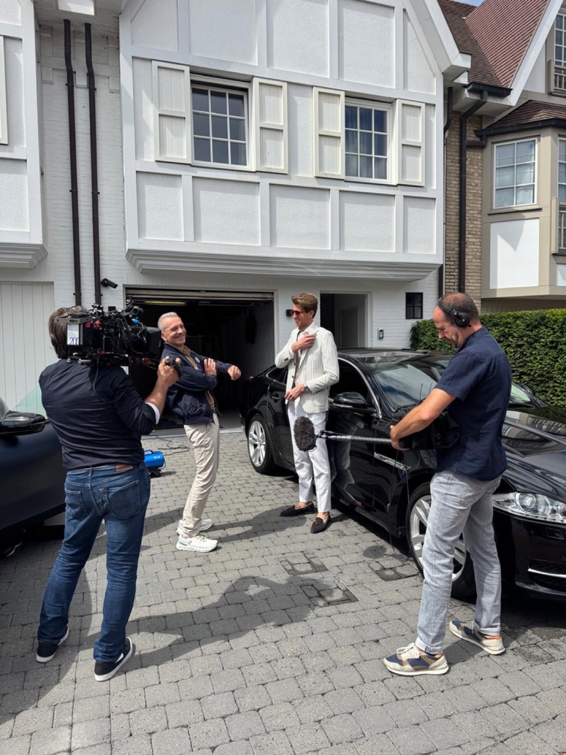 Filming with Robin Rouquart in Belgium